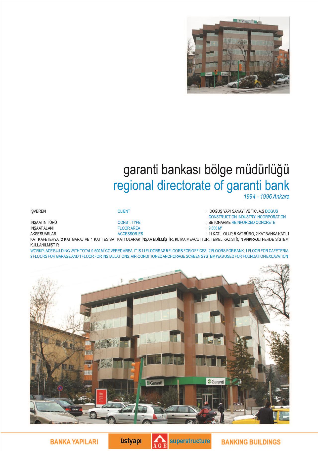 Turkey Ankara Construction Of Regional Directorate Building Of